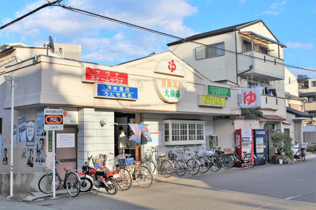 Sekai Hotel Mangetsu Osaka Exterior photo