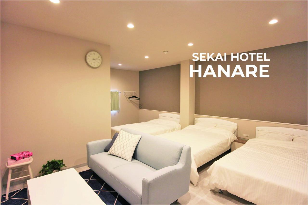 Sekai Hotel Mangetsu Osaka Exterior photo